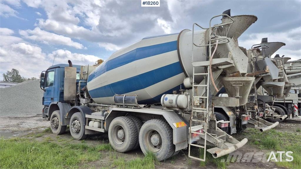 Mercedes-Benz Actros 3236 concrete mixer Camiones de concreto
