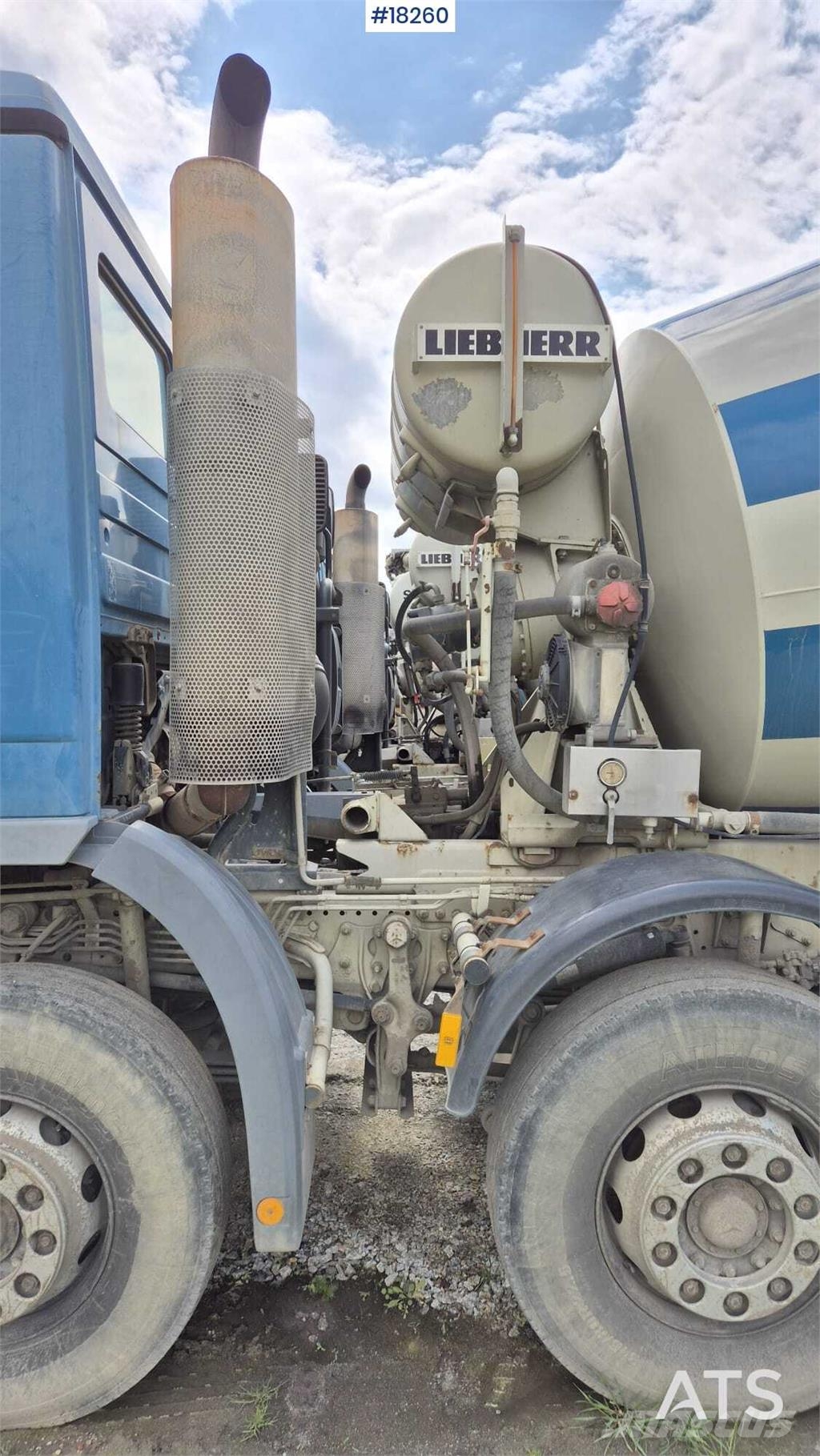 Mercedes-Benz Actros 3236 concrete mixer Camiones de concreto