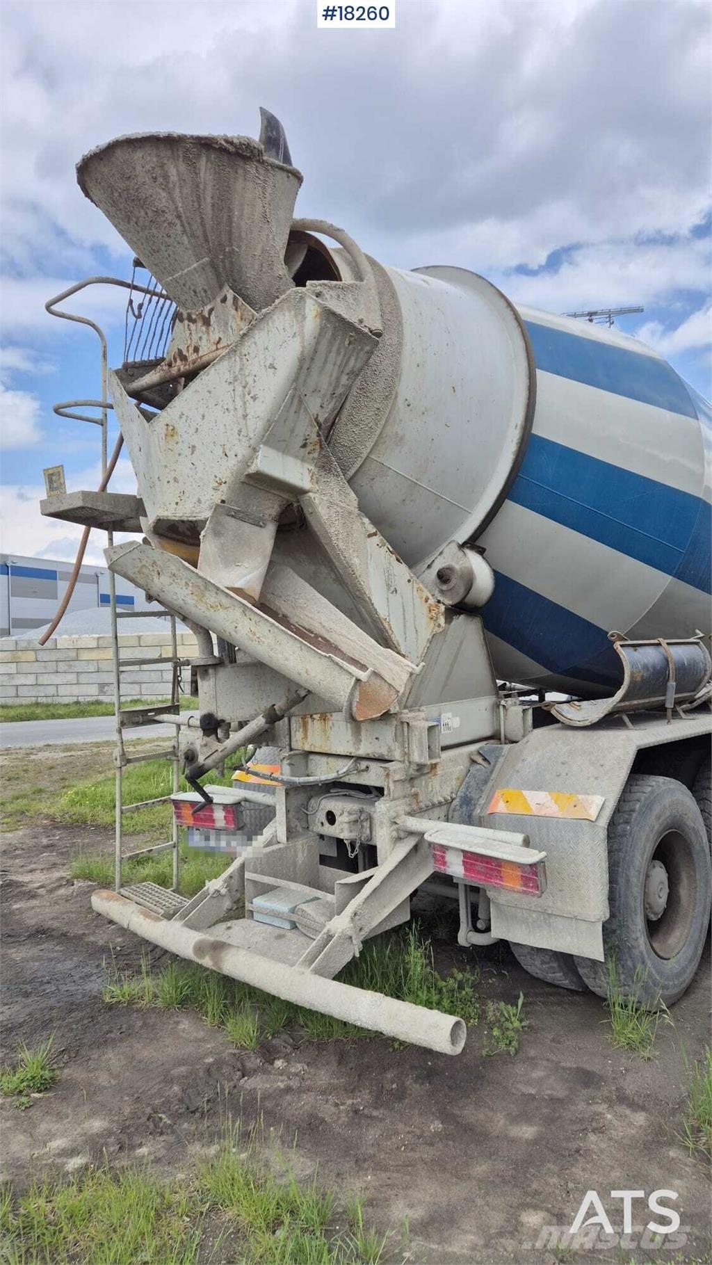 Mercedes-Benz Actros 3236 concrete mixer Camiones de concreto