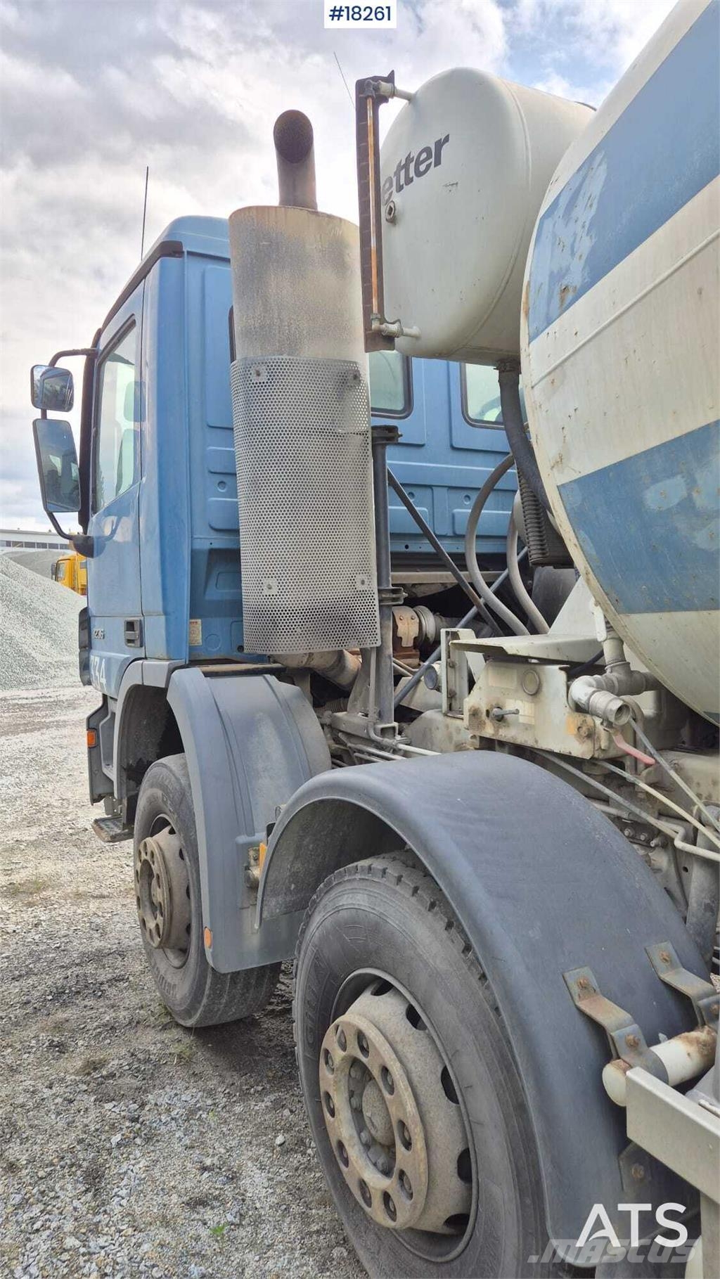 Mercedes-Benz Actros 3236 concrete mixer Camiones hormigonera