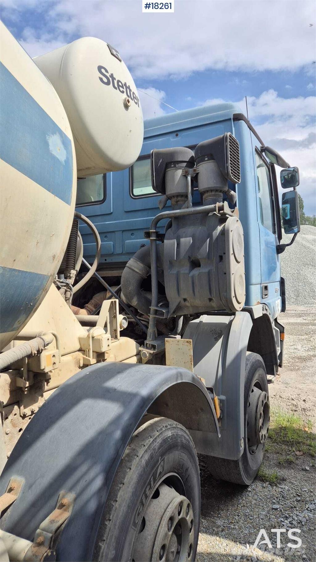 Mercedes-Benz Actros 3236 concrete mixer Camiones hormigonera