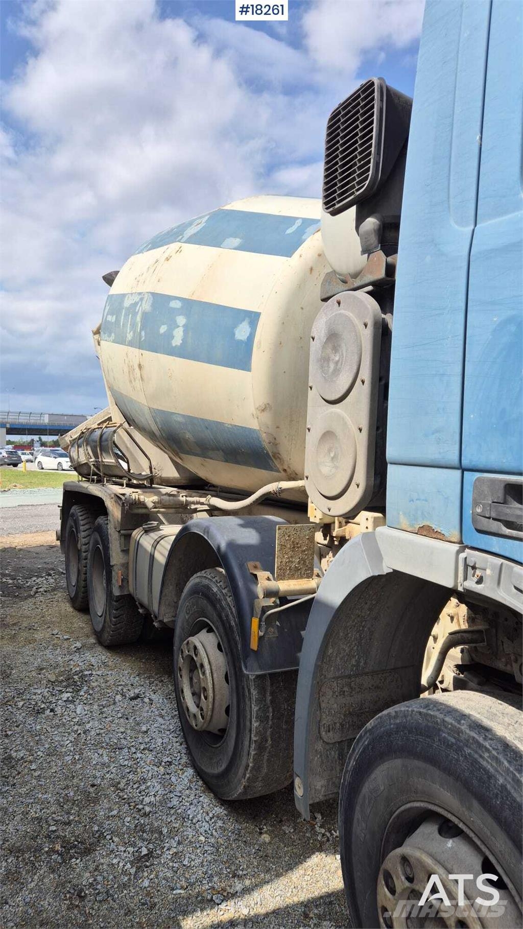 Mercedes-Benz Actros 3236 concrete mixer Camiones hormigonera