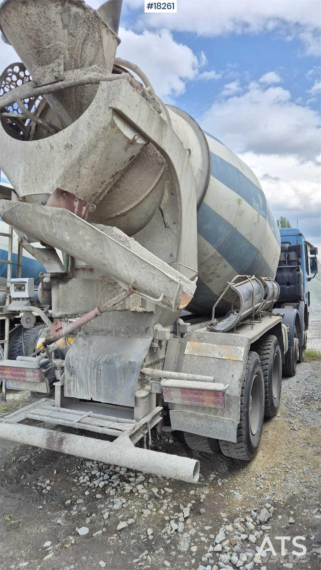 Mercedes-Benz Actros 3236 concrete mixer Camiones hormigonera