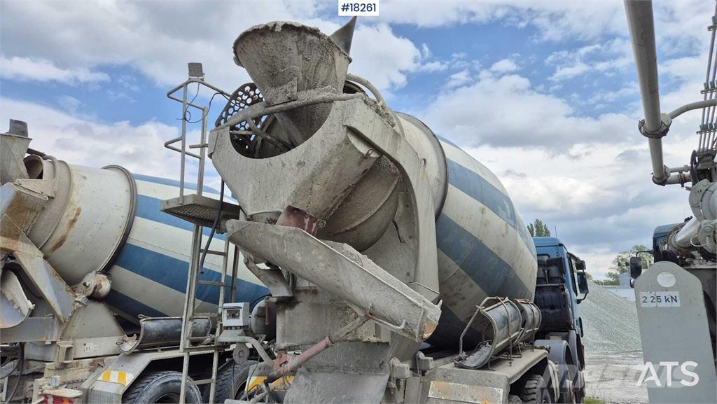 Mercedes-Benz Actros 3236 concrete mixer Camiones hormigonera