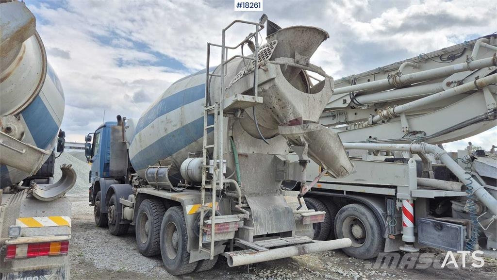 Mercedes-Benz Actros 3236 concrete mixer Camiones hormigonera
