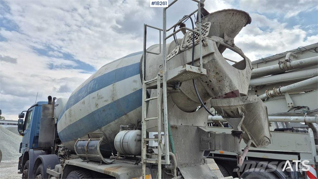 Mercedes-Benz Actros 3236 concrete mixer Camiones hormigonera