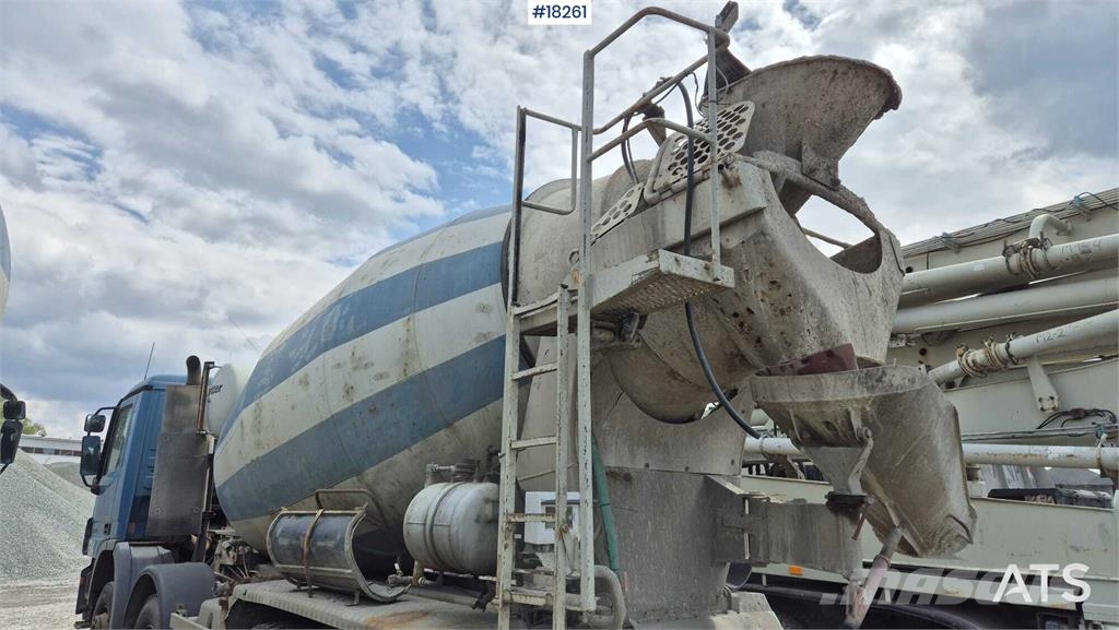 Mercedes-Benz Actros 3236 concrete mixer Camiones hormigonera