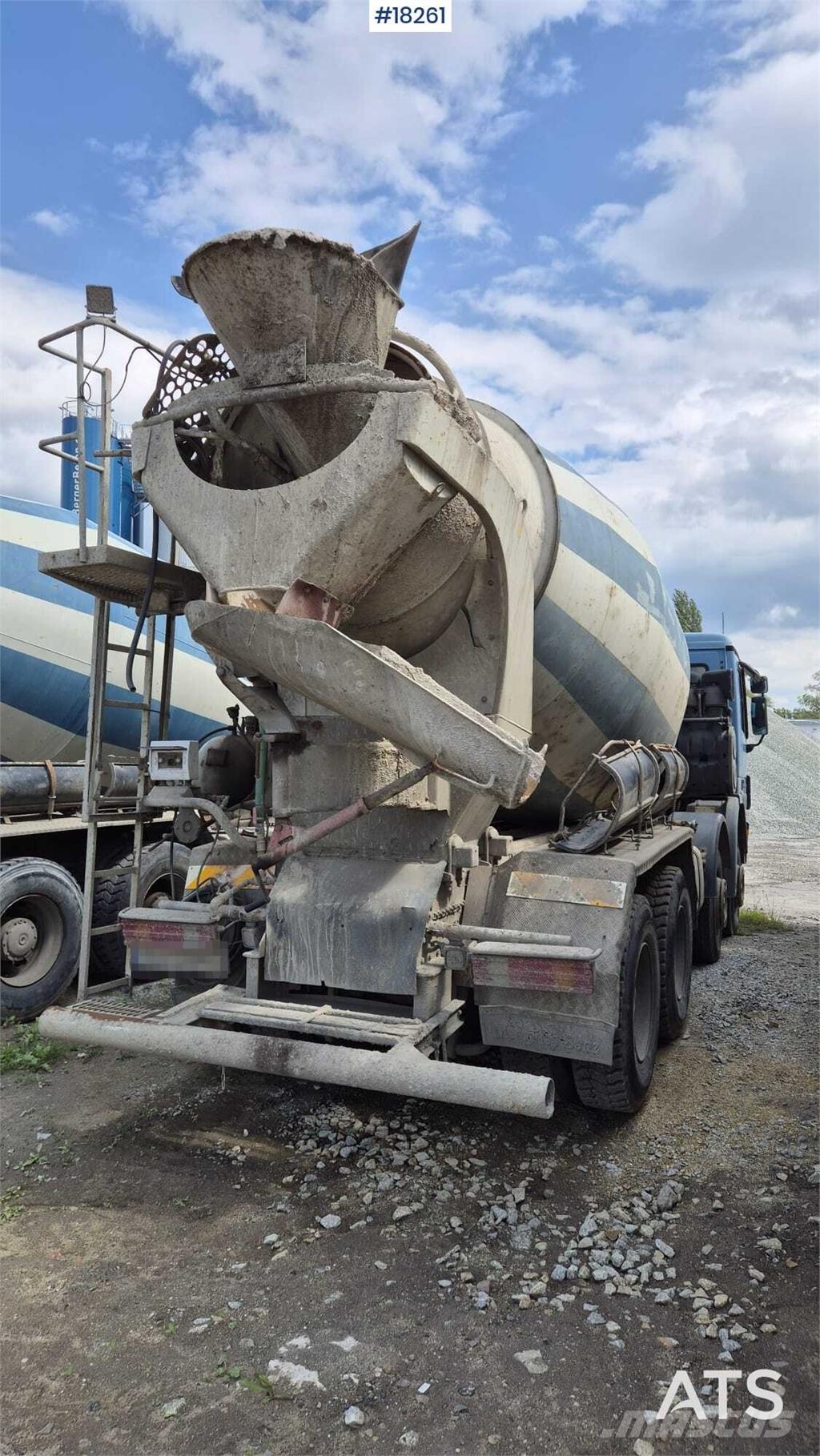 Mercedes-Benz Actros 3236 concrete mixer Camiones hormigonera
