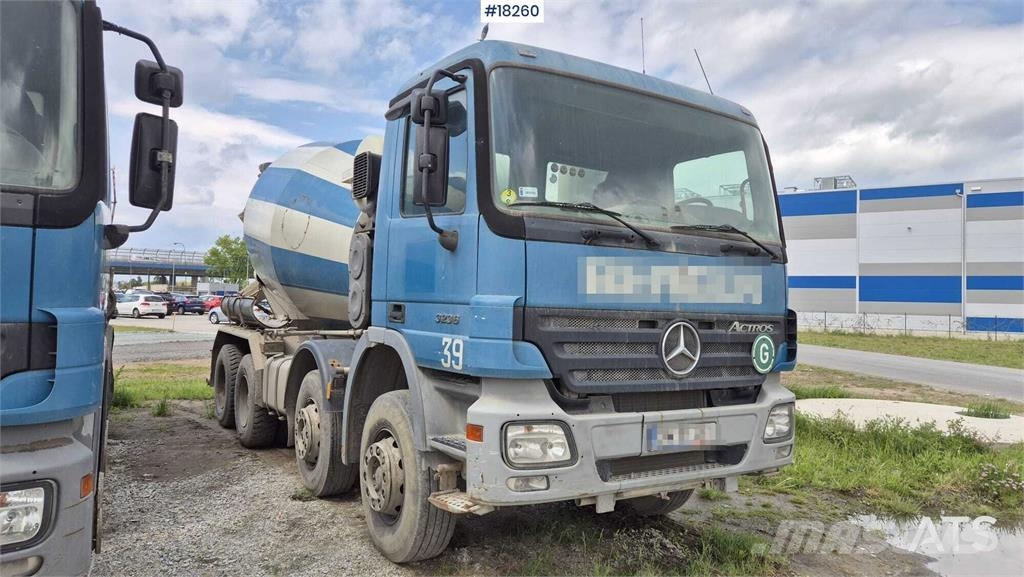 Mercedes-Benz Actros 3236 concrete mixer Camiones de concreto