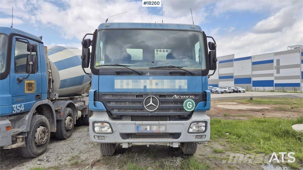Mercedes-Benz Actros 3236 concrete mixer Camiones de concreto