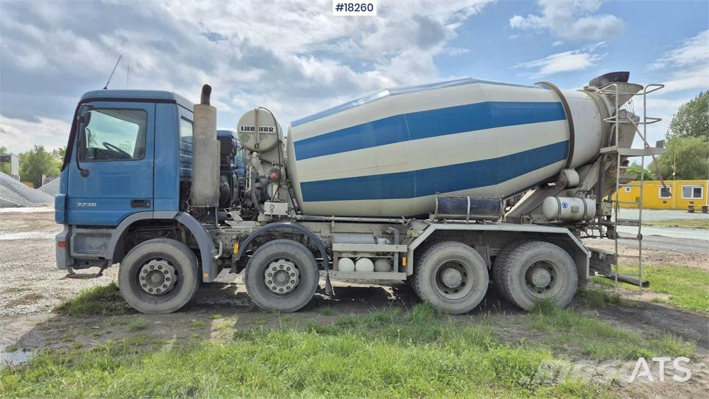 Mercedes-Benz Actros 3236 concrete mixer Camiones de concreto