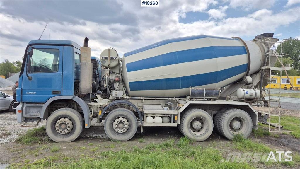 Mercedes-Benz Actros 3236 concrete mixer Camiones de concreto