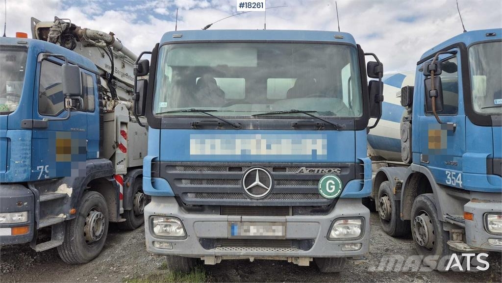 Mercedes-Benz Actros 3236 concrete mixer Camiones hormigonera