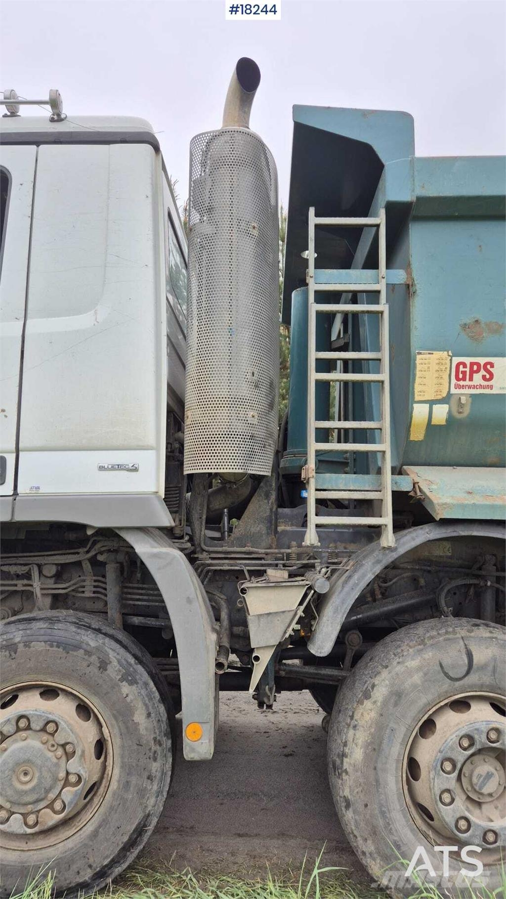 Mercedes-Benz Actros 4141 Camiones bañeras basculantes o volquetes