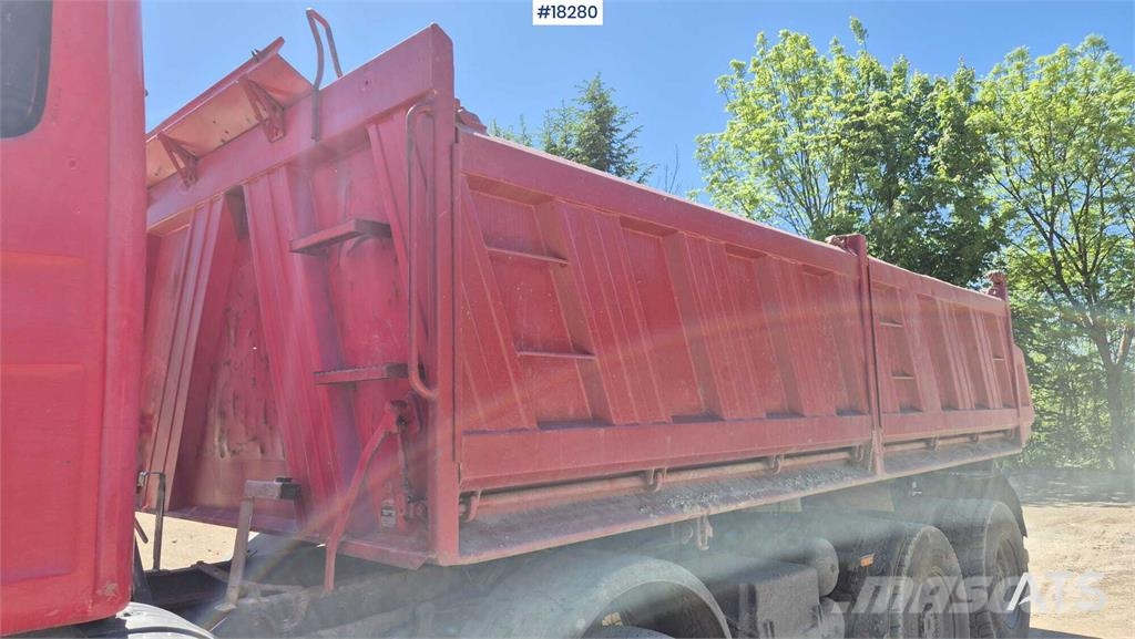 Scania R124 four-axle tipper truck 덤프 트럭
