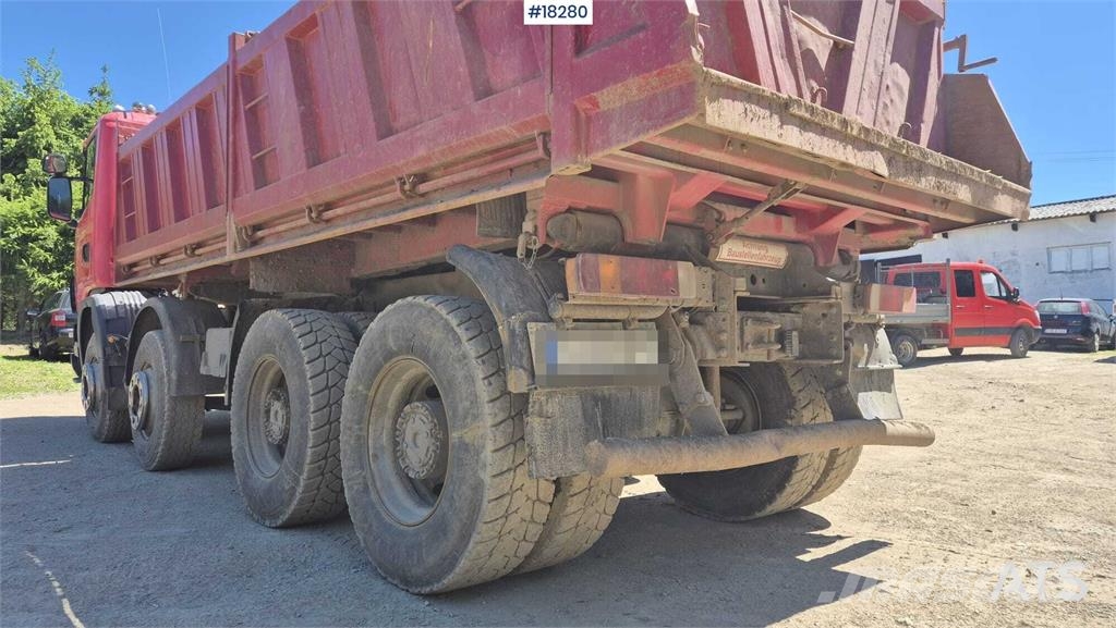 Scania R124 four-axle tipper truck 덤프 트럭