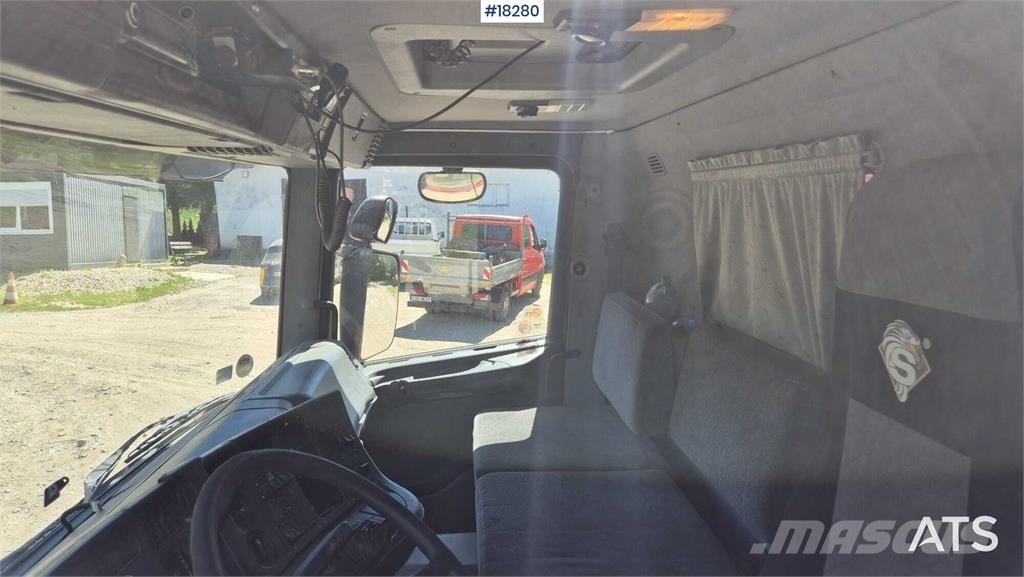 Scania R124 four-axle tipper truck 덤프 트럭