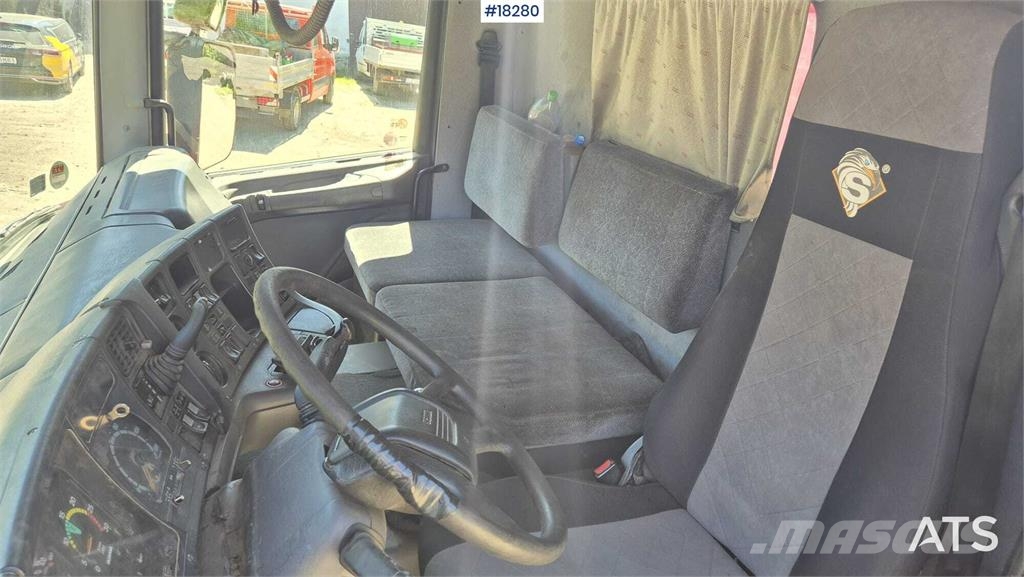 Scania R124 four-axle tipper truck 덤프 트럭