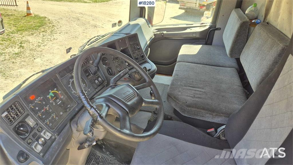 Scania R124 four-axle tipper truck 덤프 트럭