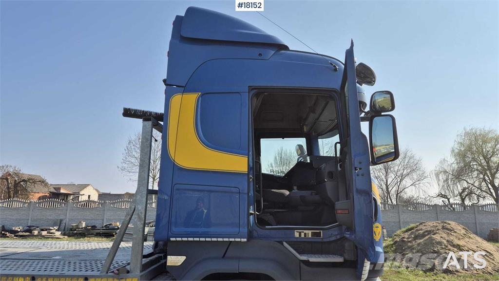 Scania R450 Platós/Csörlős teherautók