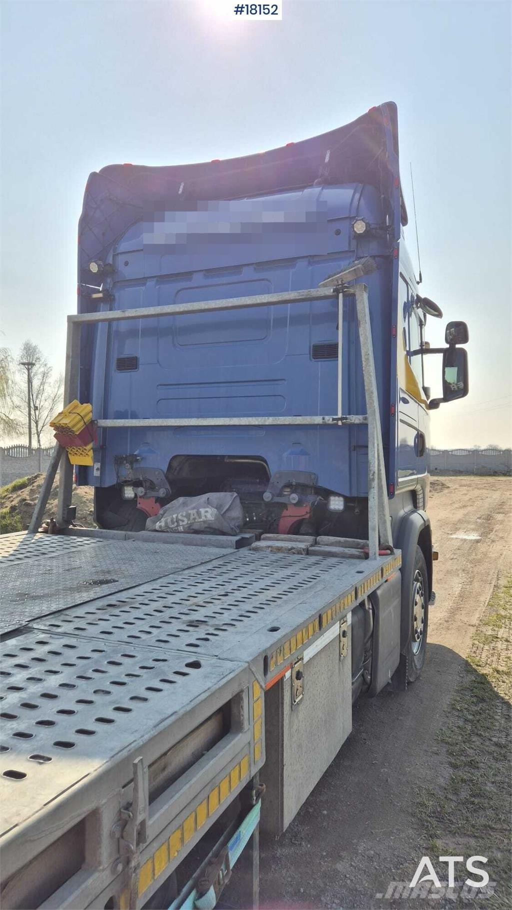 Scania R450 Platós/Csörlős teherautók
