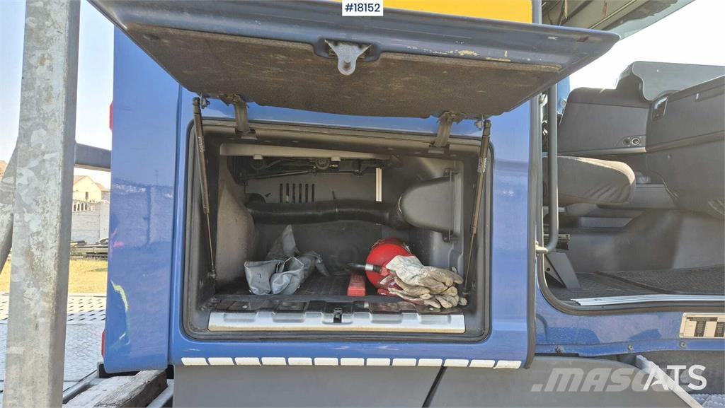 Scania R450 Platós/Csörlős teherautók