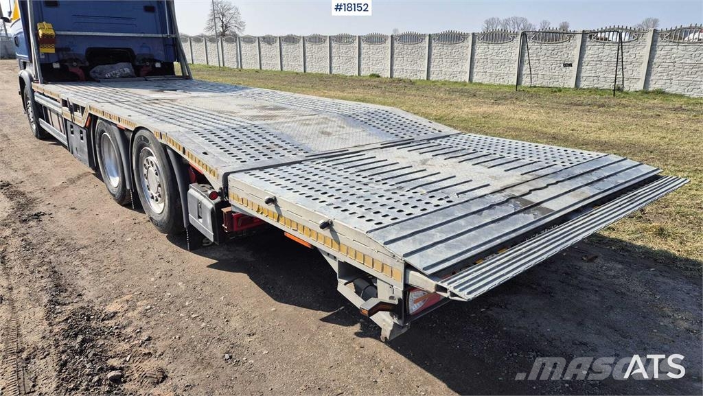 Scania R450 Platós/Csörlős teherautók
