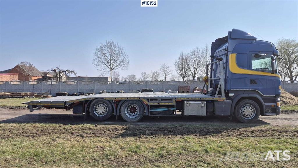 Scania R450 Platós/Csörlős teherautók