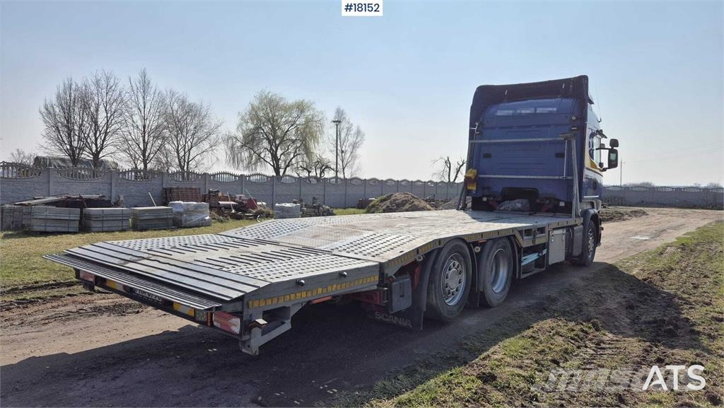 Scania R450 Platós/Csörlős teherautók