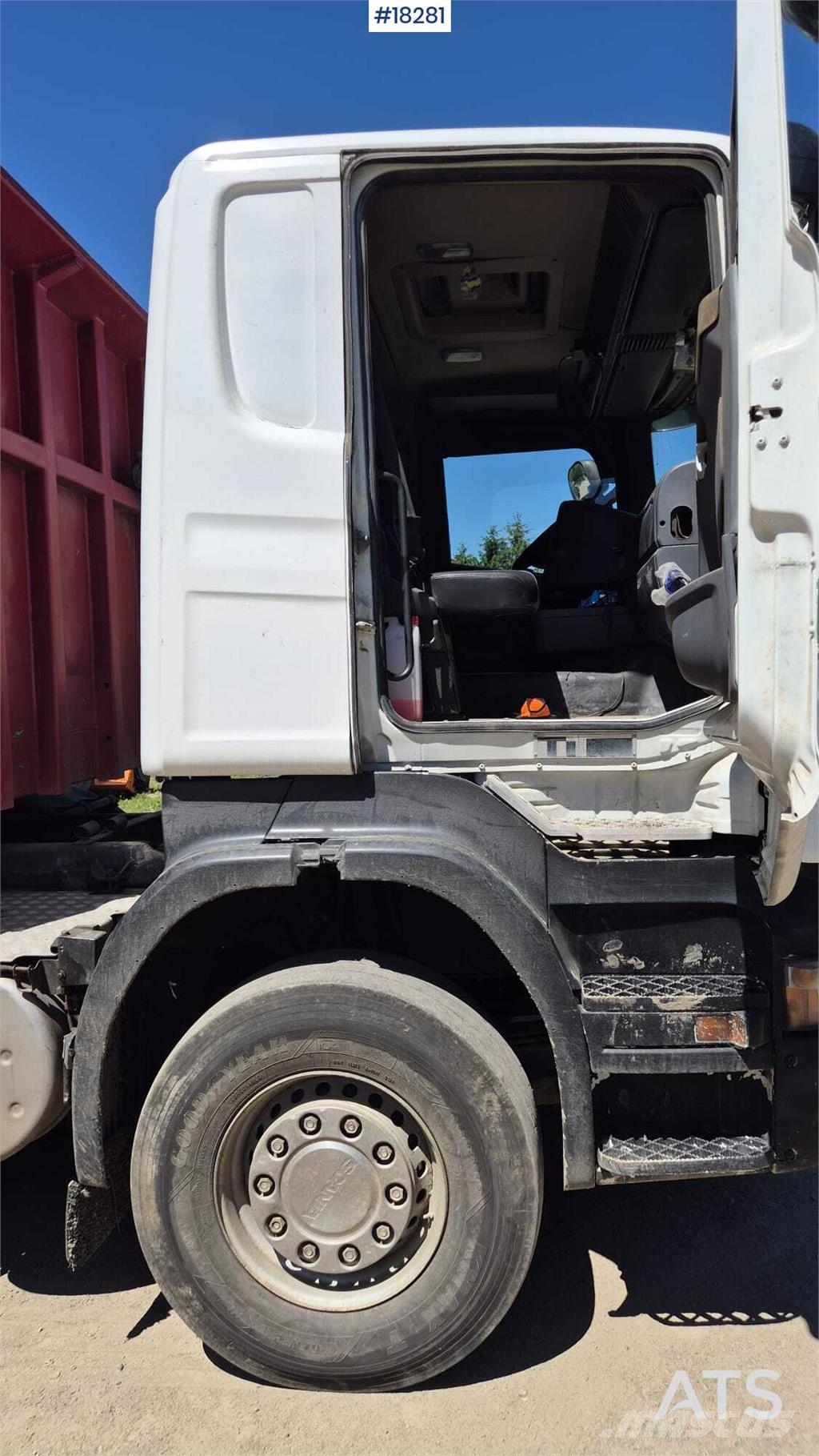Scania R480 four-axle tipper truck 덤프 트럭
