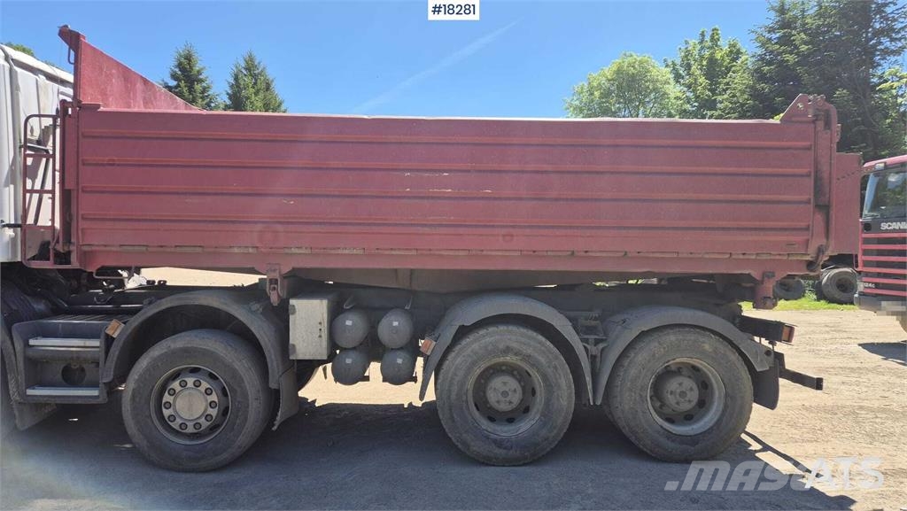 Scania R480 four-axle tipper truck 덤프 트럭