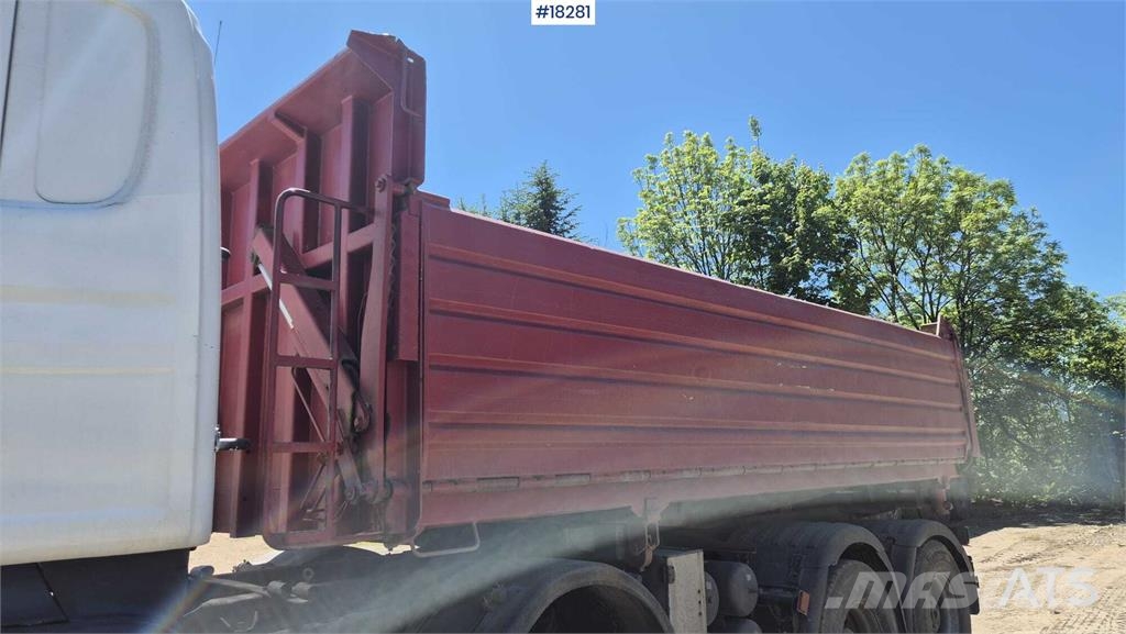 Scania R480 four-axle tipper truck 덤프 트럭