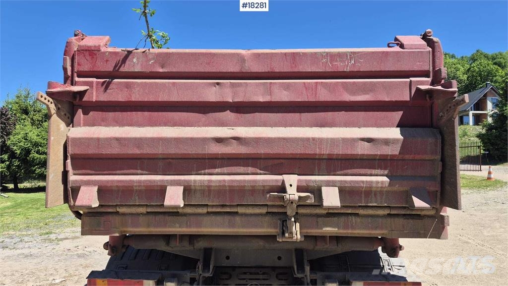 Scania R480 four-axle tipper truck 덤프 트럭