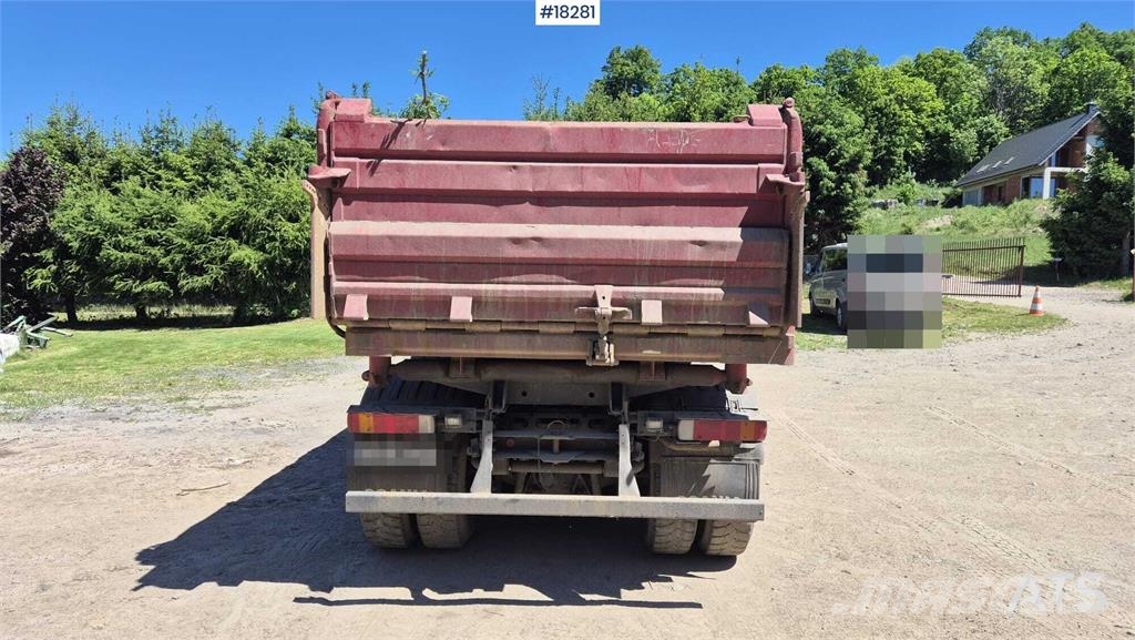Scania R480 four-axle tipper truck 덤프 트럭