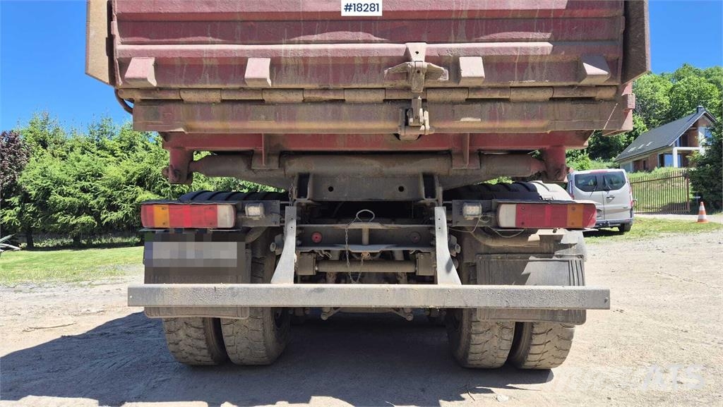Scania R480 four-axle tipper truck 덤프 트럭