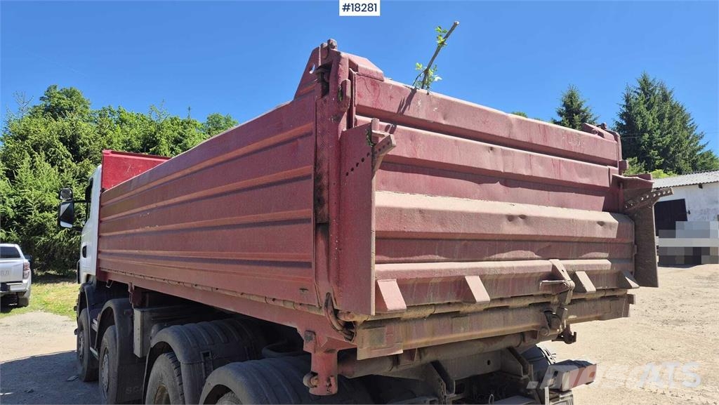 Scania R480 four-axle tipper truck 덤프 트럭