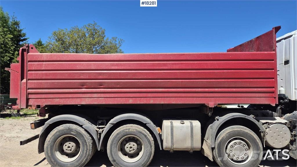 Scania R480 four-axle tipper truck 덤프 트럭