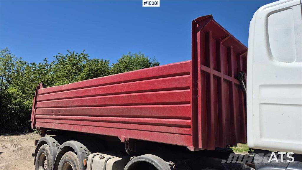 Scania R480 four-axle tipper truck 덤프 트럭