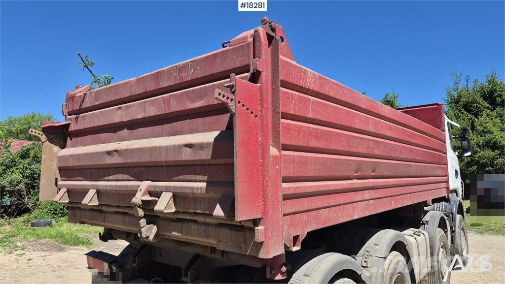 Scania R480 four-axle tipper truck 덤프 트럭