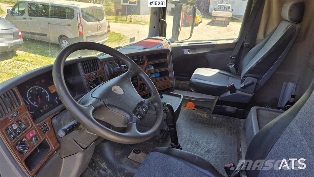 Scania R480 four-axle tipper truck 덤프 트럭