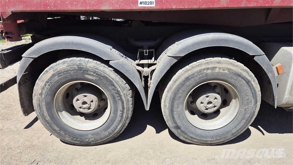 Scania R480 four-axle tipper truck 덤프 트럭