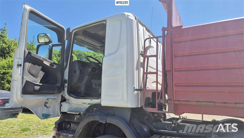 Scania R480 four-axle tipper truck 덤프 트럭