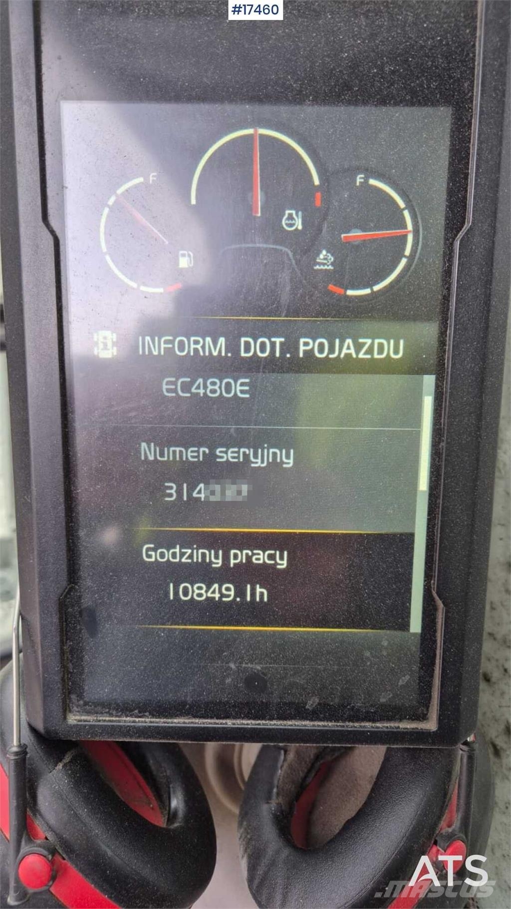 Volvo EC480EL Excavadoras de cadenas