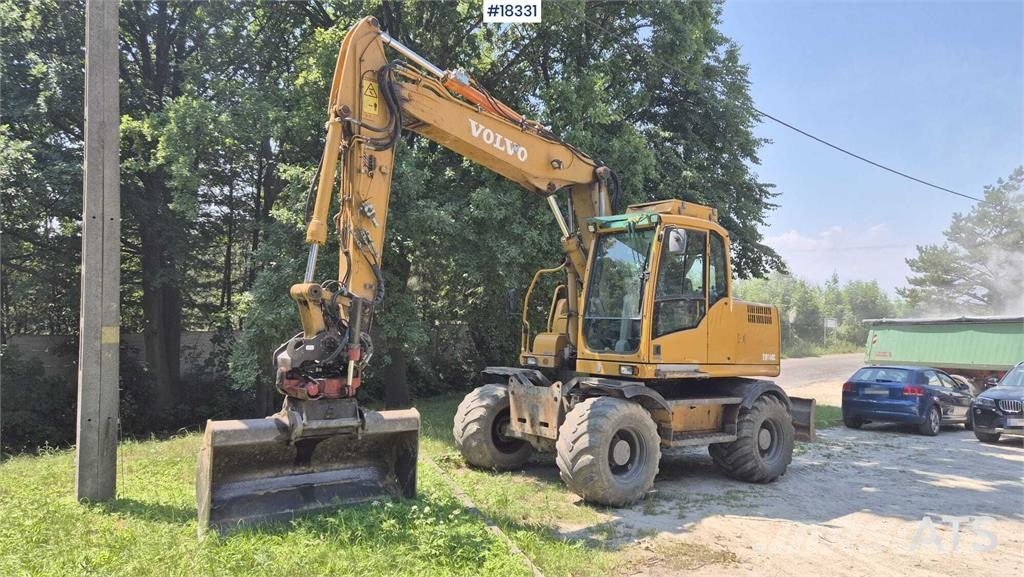 Volvo EW 140 C Lastik tekerli ekskavatörler