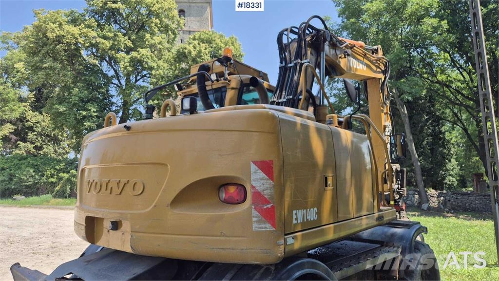 Volvo EW 140 C Lastik tekerli ekskavatörler