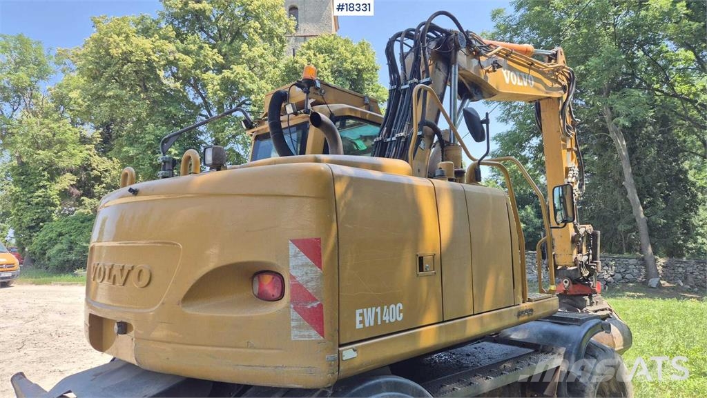 Volvo EW 140 C Lastik tekerli ekskavatörler
