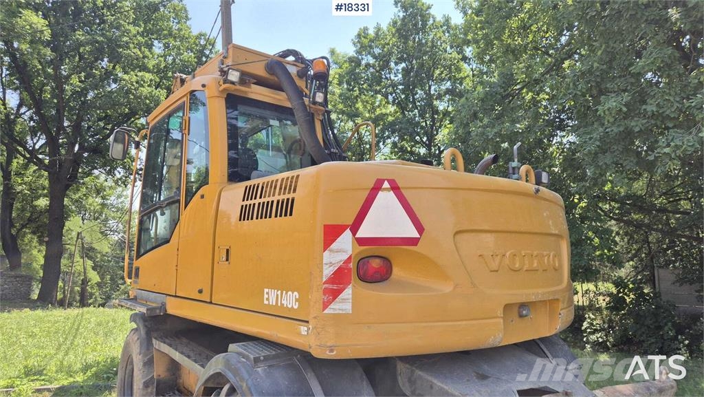 Volvo EW 140 C Lastik tekerli ekskavatörler