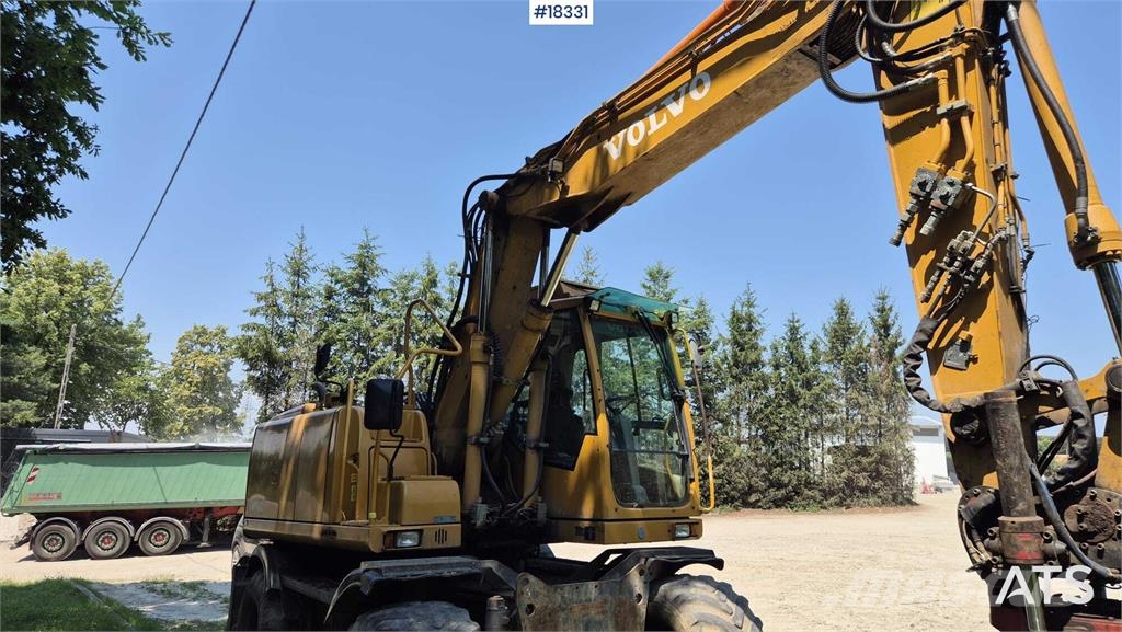 Volvo EW 140 C Lastik tekerli ekskavatörler