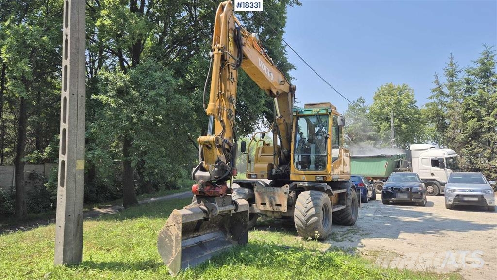 Volvo EW 140 C Lastik tekerli ekskavatörler