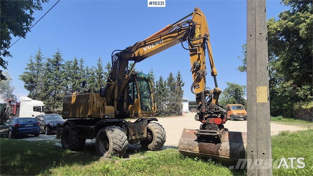 Volvo EW 140 C Lastik tekerli ekskavatörler